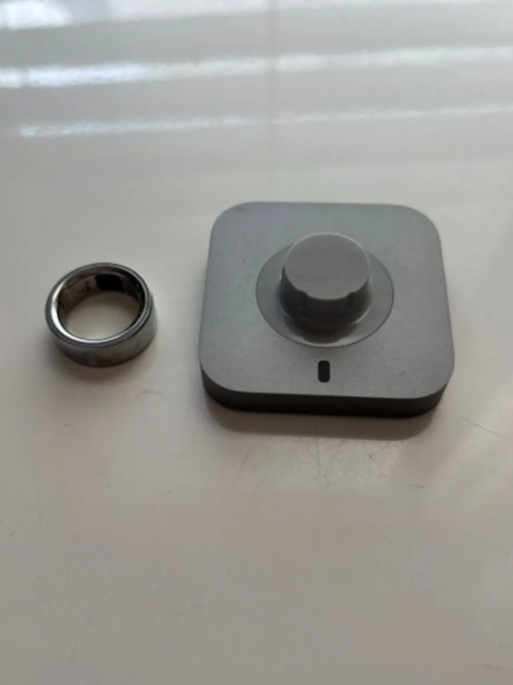 Oura Ring - Grey, Size 7